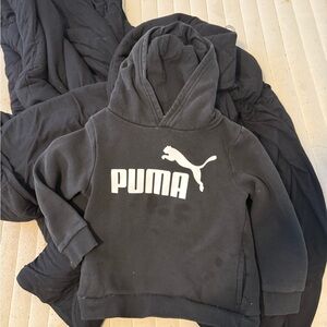 PUMA Kids Charcoal Hoodie